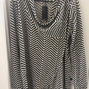 Women’s The Limited Zigzag Cowl Neck Sweater Size XL